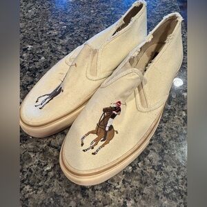 Polo Ralph Lauren Big Pony Canvas Sneakers Men’s Size 12 | Classic Casual Shoes